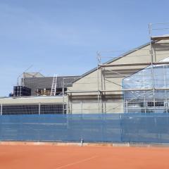 zdjęcie nr 2 Postęp prac budowy w hali tenisowej