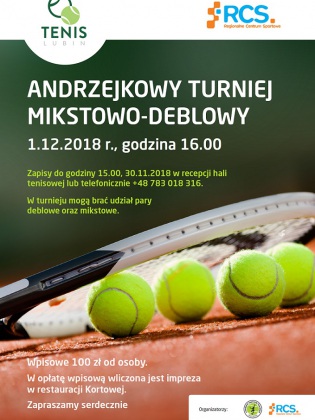 Andrzejkowy Turniej Mikstowo - Deblowy